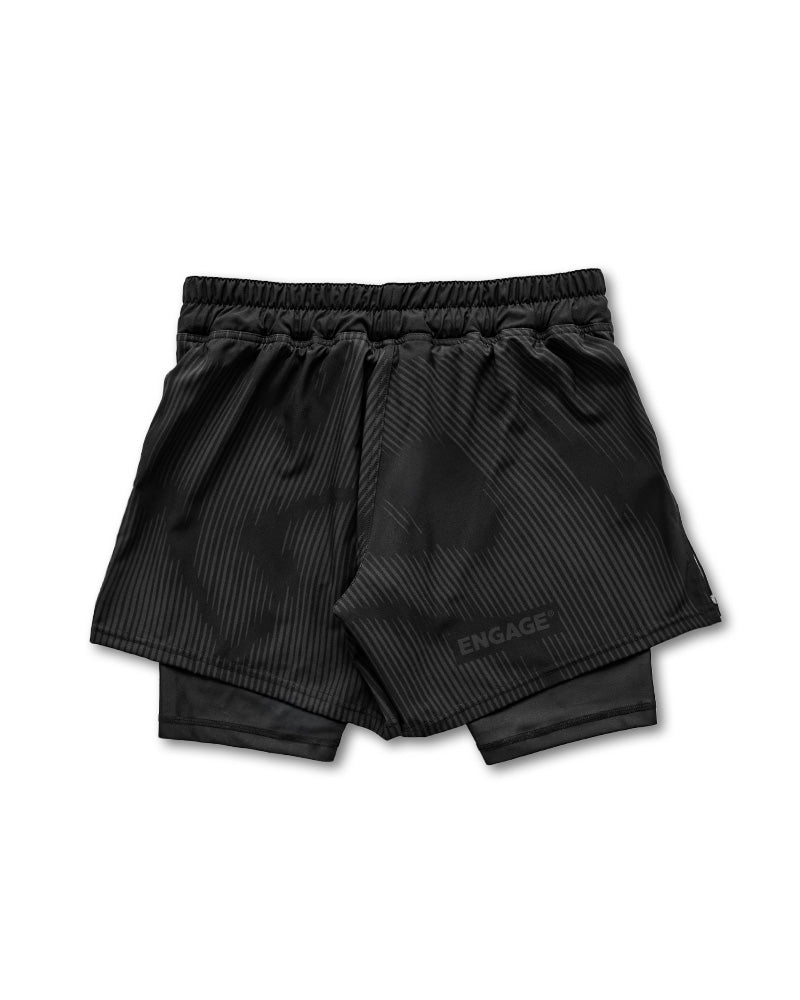 Shorts híbridos 2 em 1 Tuff & Co v2